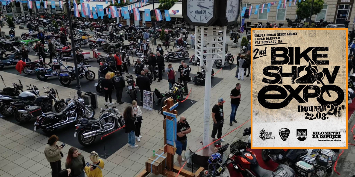 U najljepši mali grad kontinentalne Hrvatske ovog vikenda stižu motori, poznati moto putnici i velika humanitarna karavana
