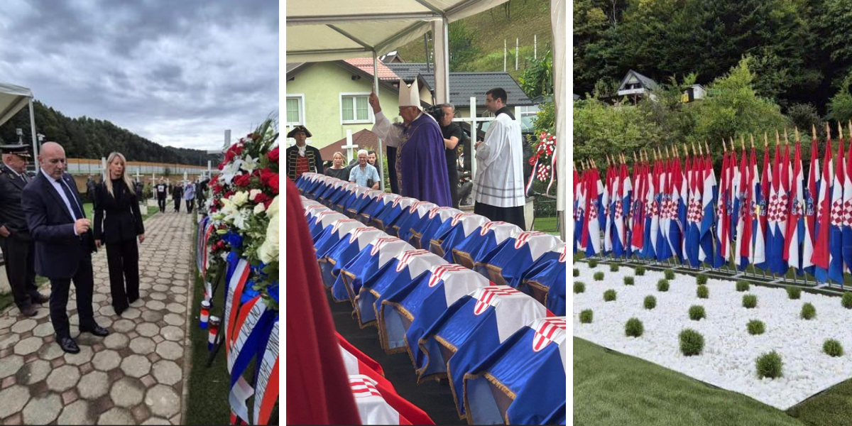 Nakon 81 godine dobili su grob u Hrvatskoj: 500 žrtava konačno je dostojno pokopano