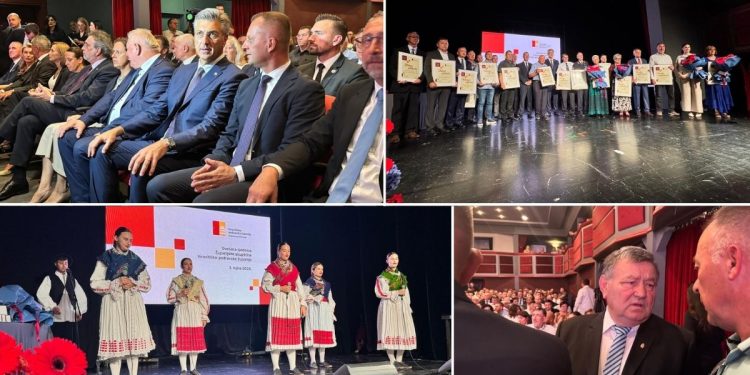 Svečana sjednica u Virovitici: Andrović poručio da mala županija nikada nije pristala na male ambicije