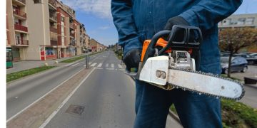Mahao motorkom u centru grada, ubrzo stigla policija
