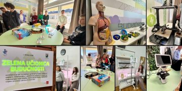 [FOTO] Pametni vrt, 3D printer…: Naši učenici od danas uče na drugačiji način, pogledajte učionicu budućnosti