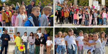 Klinci dobili glavnu riječ pa zapjevali, pogledajte atmosferu iz centra grada