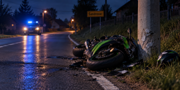 Vozač i putnica motocikla bez kaciga teško ozlijeđeni u nesreći u okolici grada